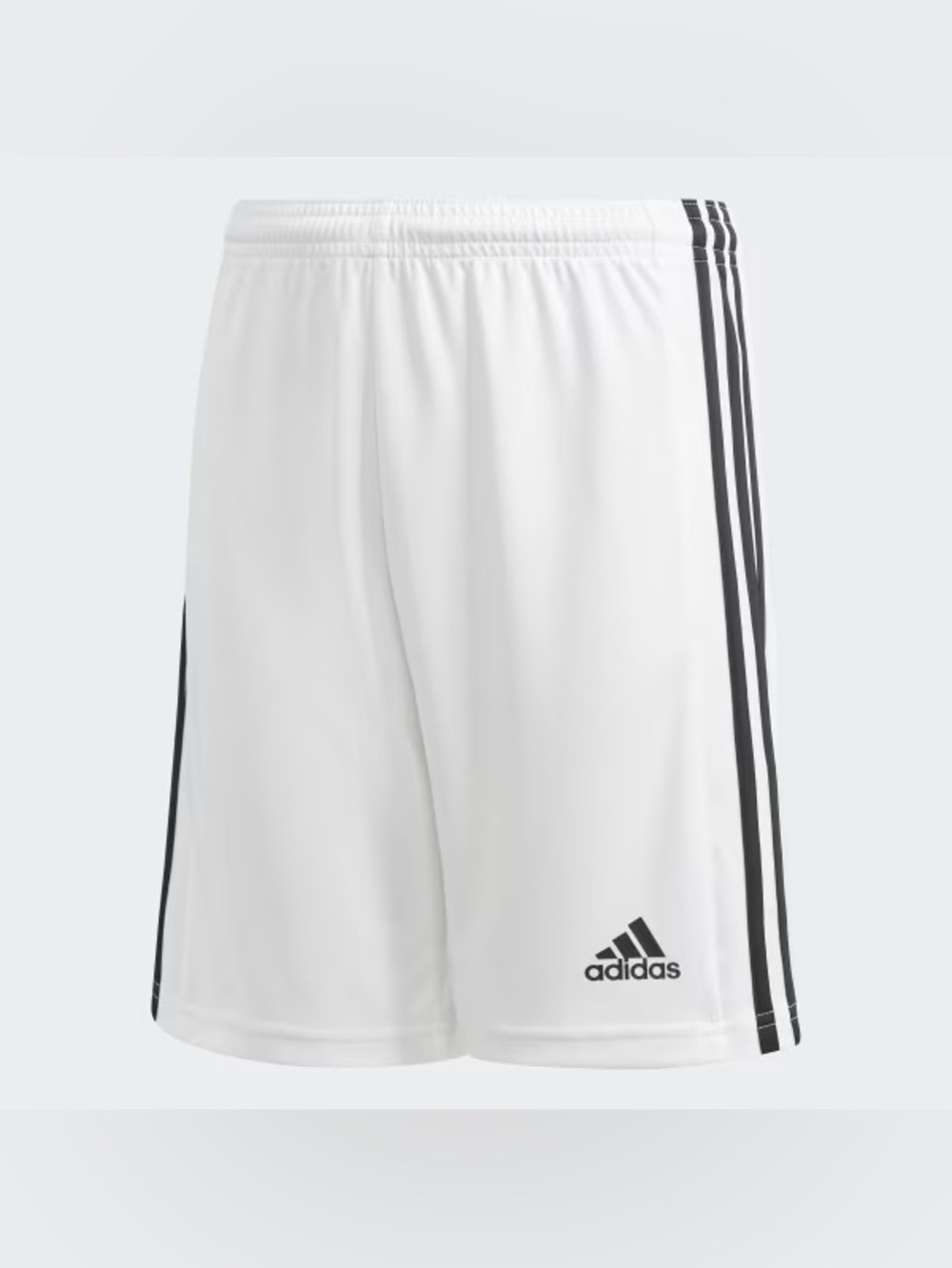 ⭐️adidas Men's White Athletic Shorts with Black Stripes⭐️